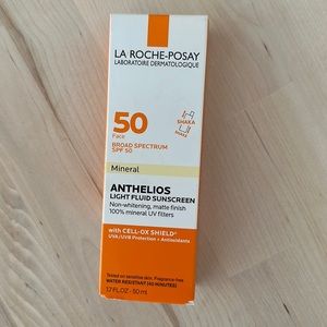La Roche-Posay Anthelios Mineral light fluid sunscreen (New in Box) unisex